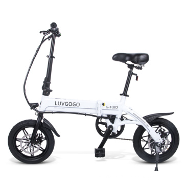 Luvgogo EU Warehouse MTB Electric Bike Small Folding Electric Bicycle Girls Full Suspension 500w Motor Electric City Bicycle 36V